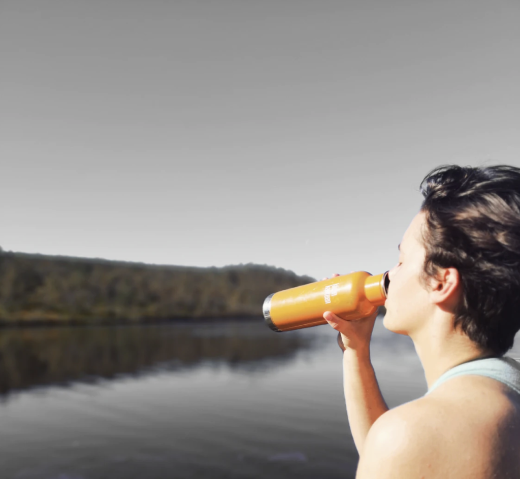 s'hydrater pendant l'entraînement