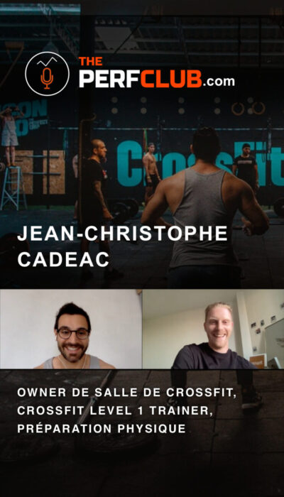 Jean-Christophe Cadeac — podcast ThePerfClub
